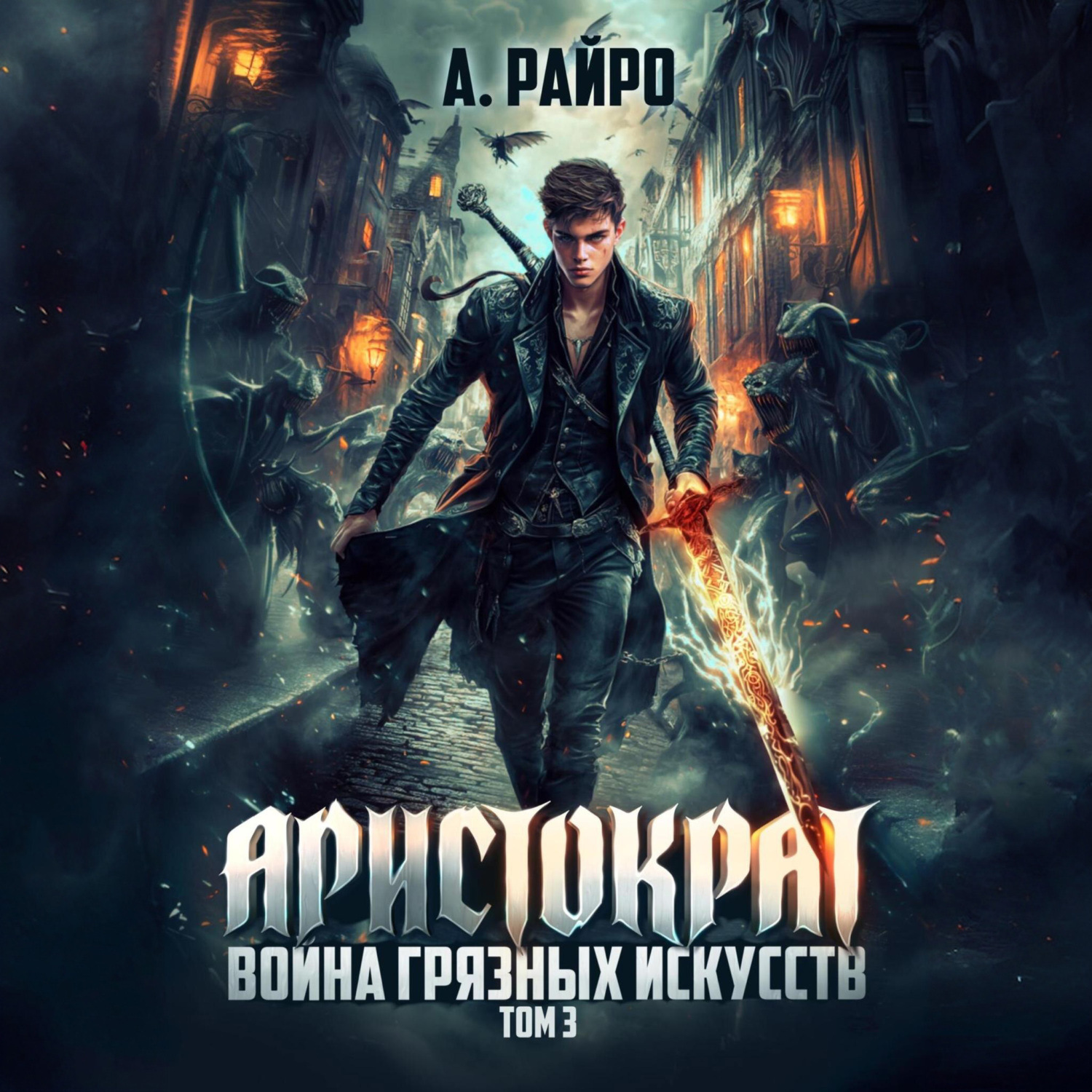 Обложка книги «Аристократ. Том 3. Война грязных искусств»