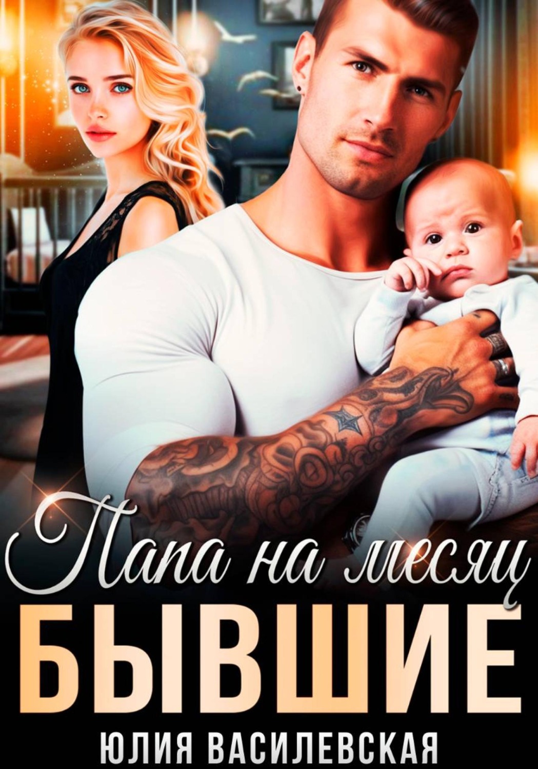 Обложка книги «Бывшие. Папа на месяц»