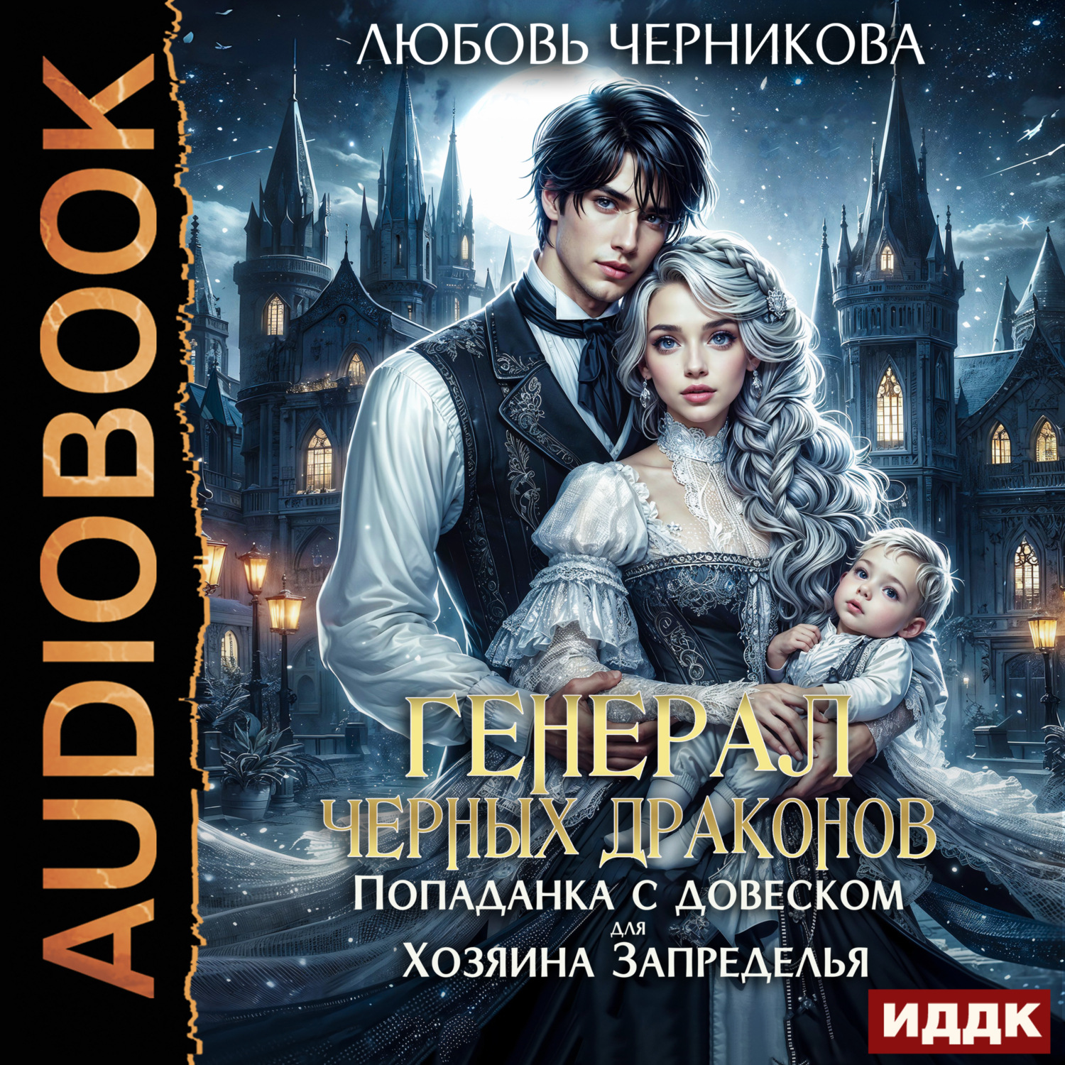 Обложка книги «Генерал черных драконов. Попаданка с довеском для Хозяина Запределья»