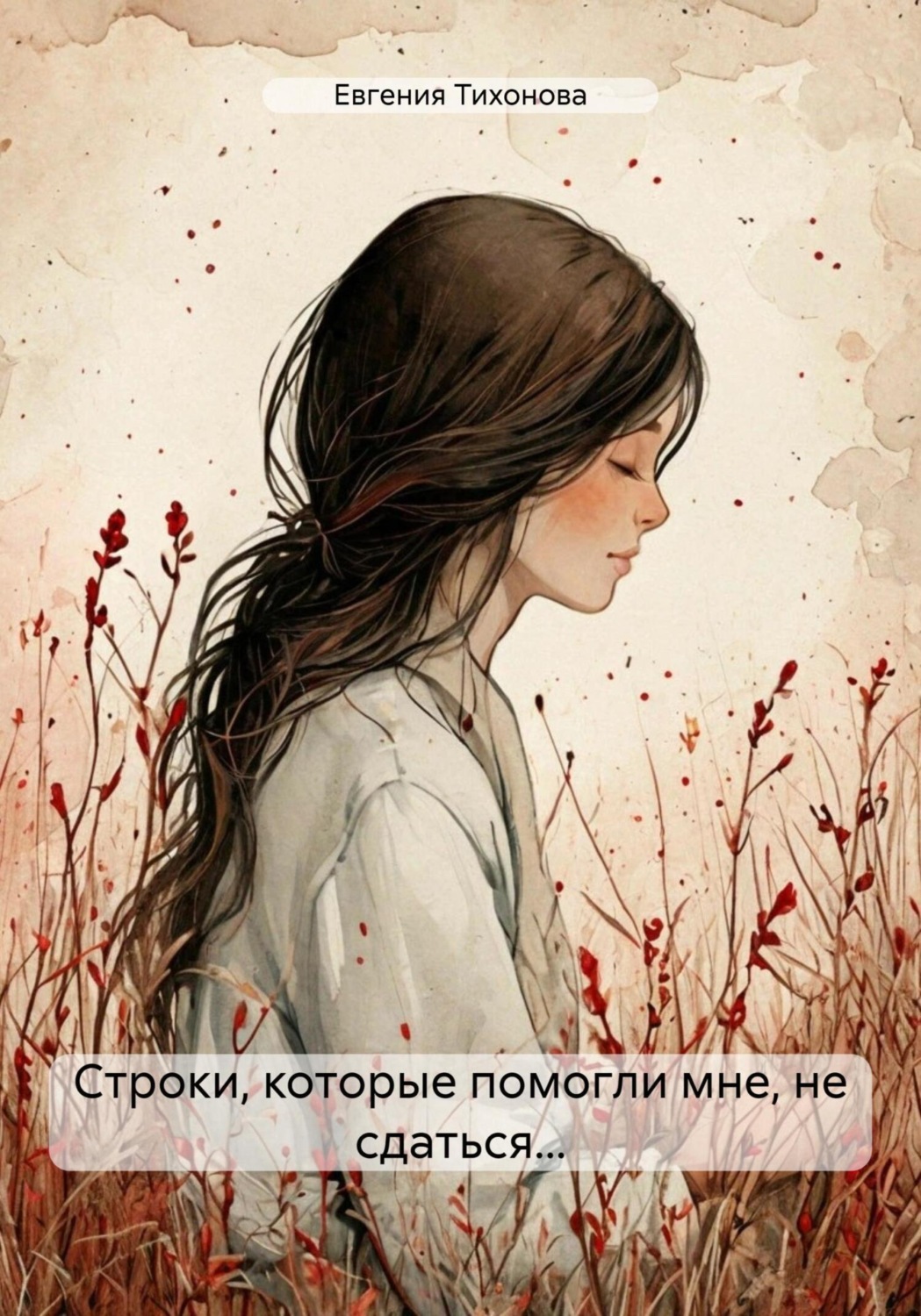 Обложка книги «Строки, которые помогли мне, не сдаться…»