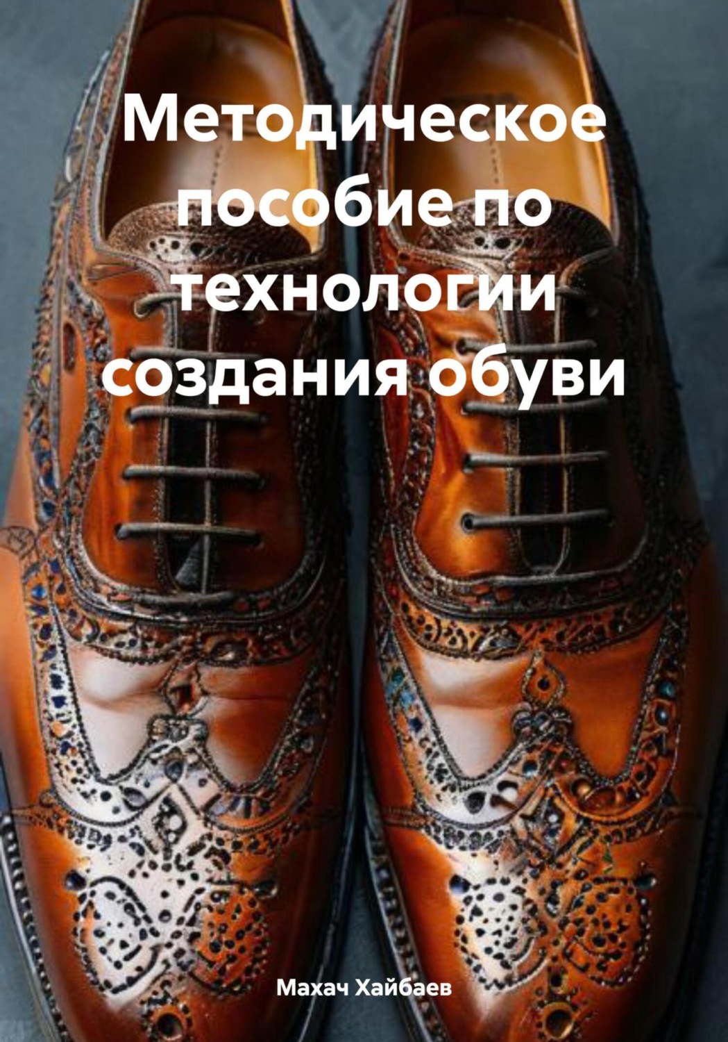 Обложка книги «Методическое пособие по технологии создания обуви»