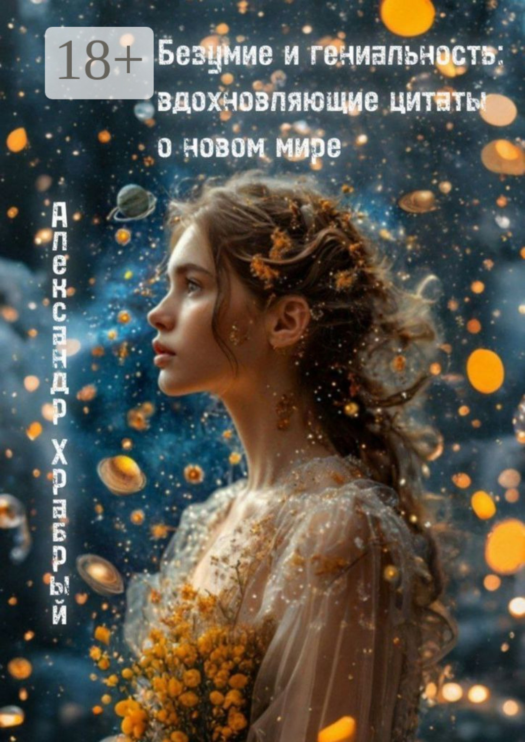 Обложка книги «Безумие и гениальность: вдохновляющие цитаты о новом мире»