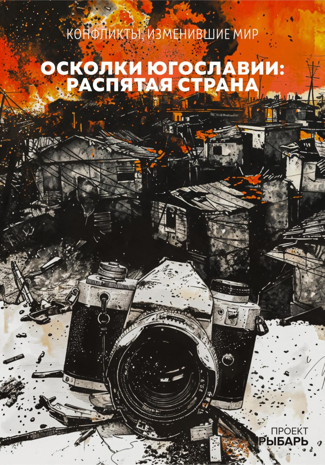 Обложка книги «Осколки Югославии: распятая страна»