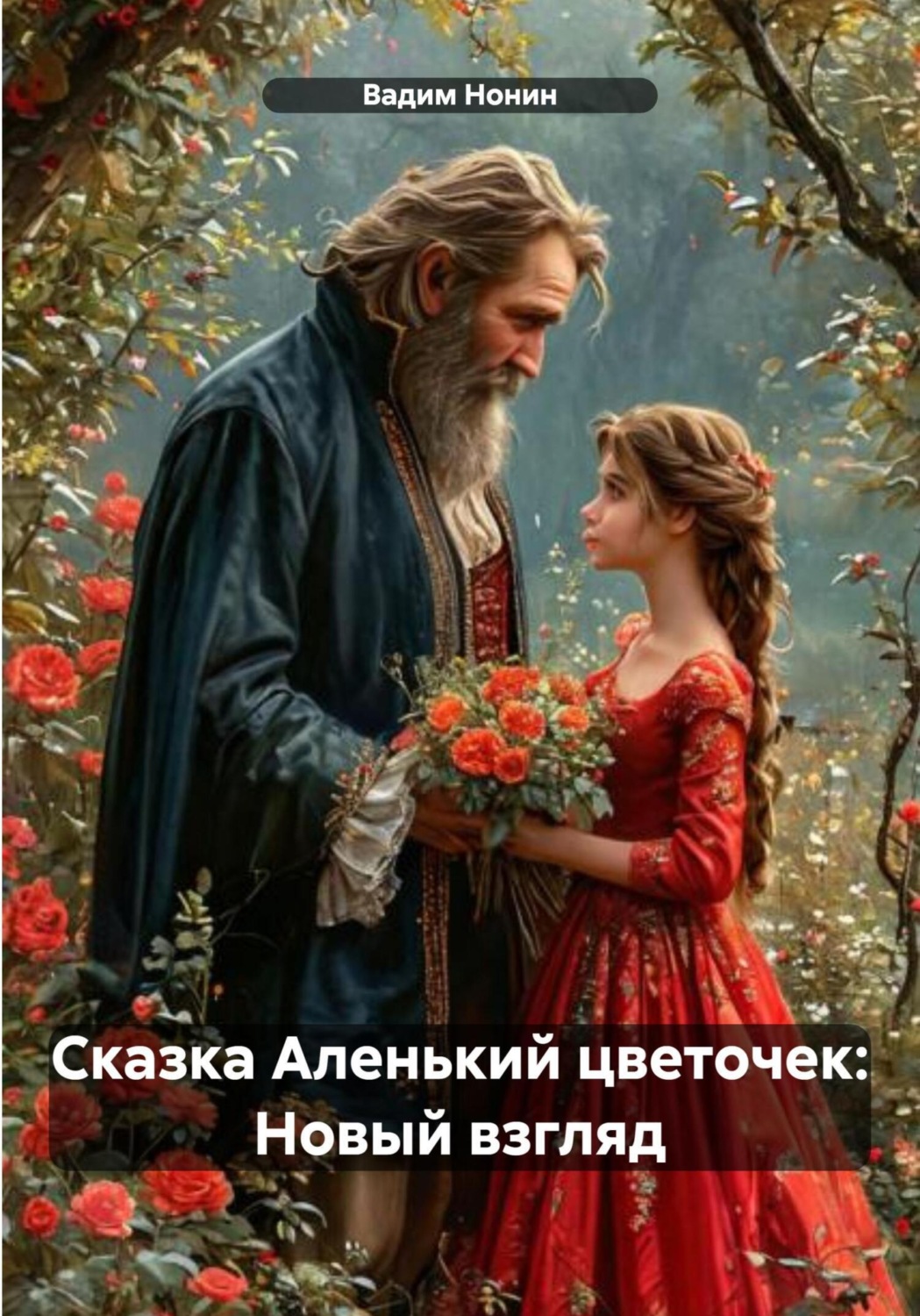 Обложка книги «Сказка Аленький цветочек: Новый взгляд»