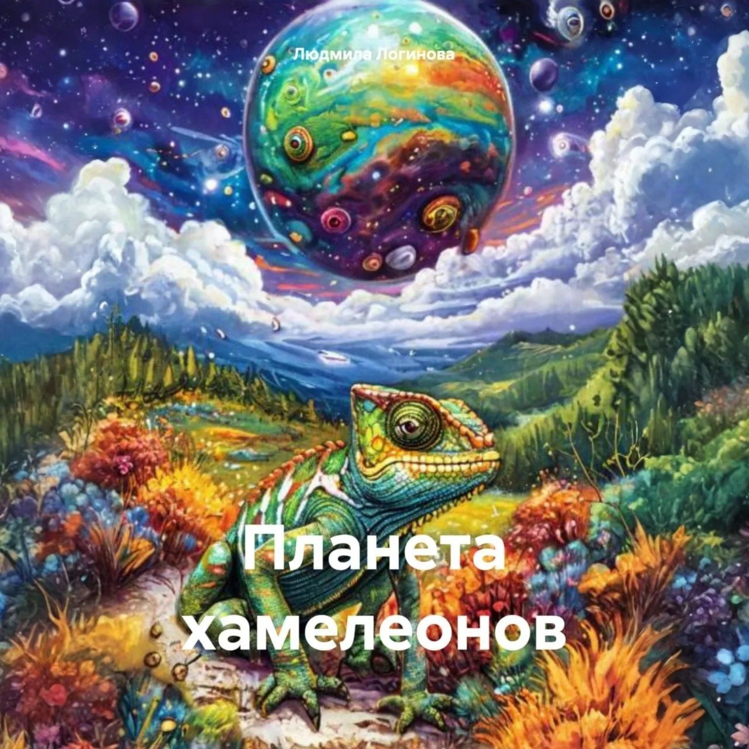 Обложка книги «Планета хамелеонов»
