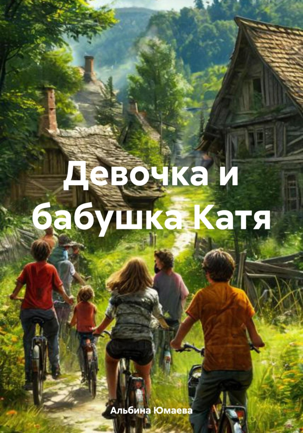 Обложка книги «Девочка и бабушка Катя»