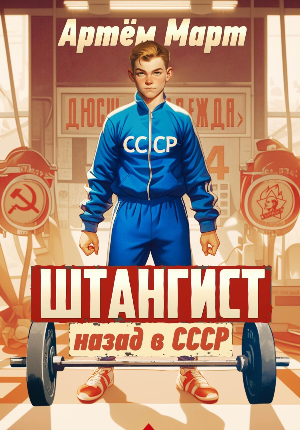 Обложка книги «Штангист: назад в СССР»