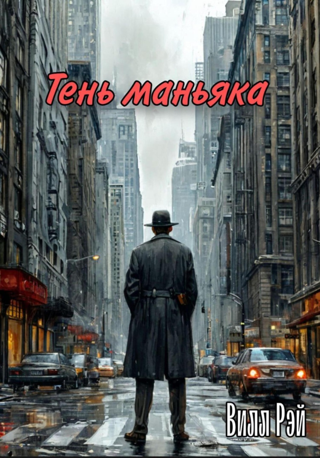 Обложка книги «Тень маньяка»