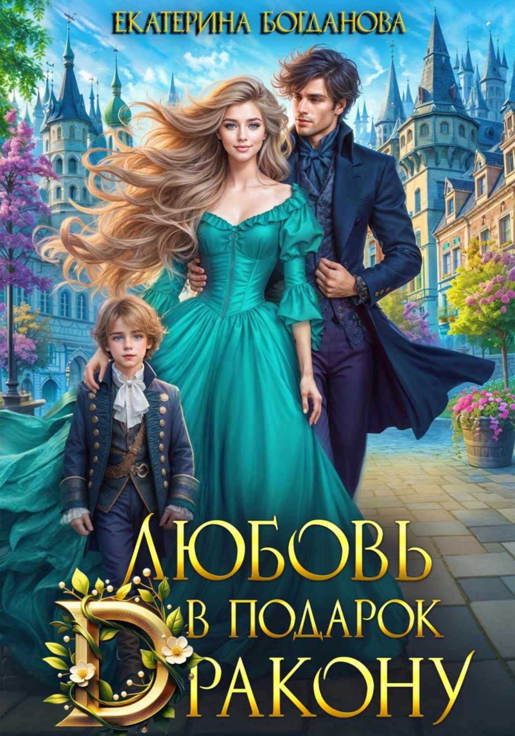 Обложка книги «Любовь в подарок дракону»