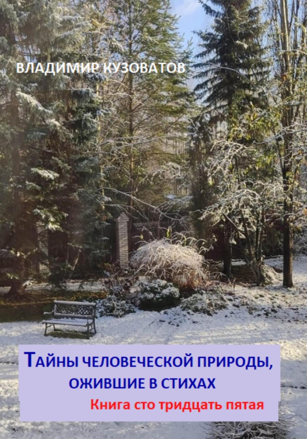 Обложка книги «Тайны человеческой природы, ожившие в стихах. Книга сто тридцать пятая»