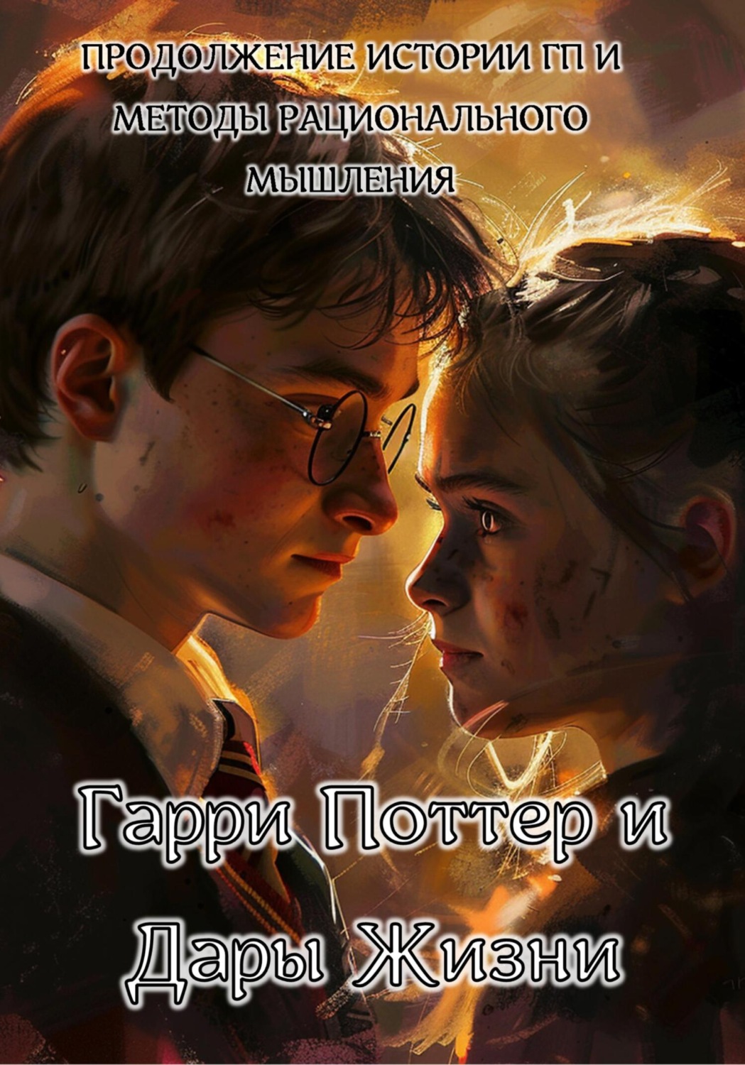 Обложка книги «Гарри Поттер и Дары Жизни (продолжение ГП и методы рационального мышления)»
