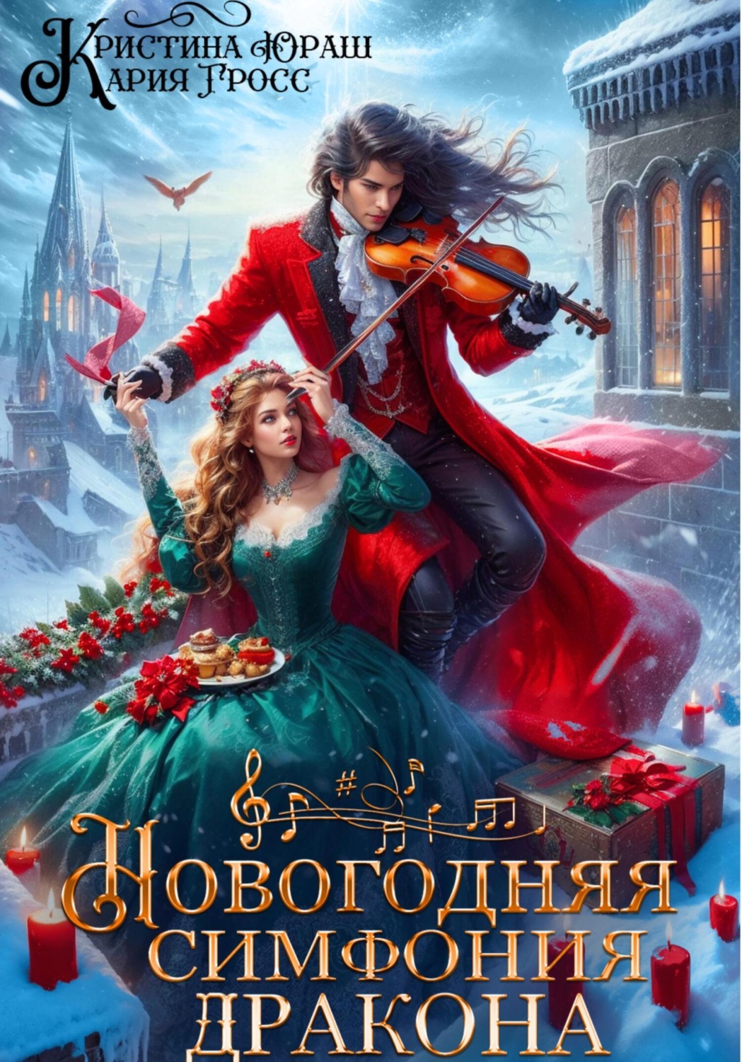 Обложка книги «Новогодняя симфония дракона»