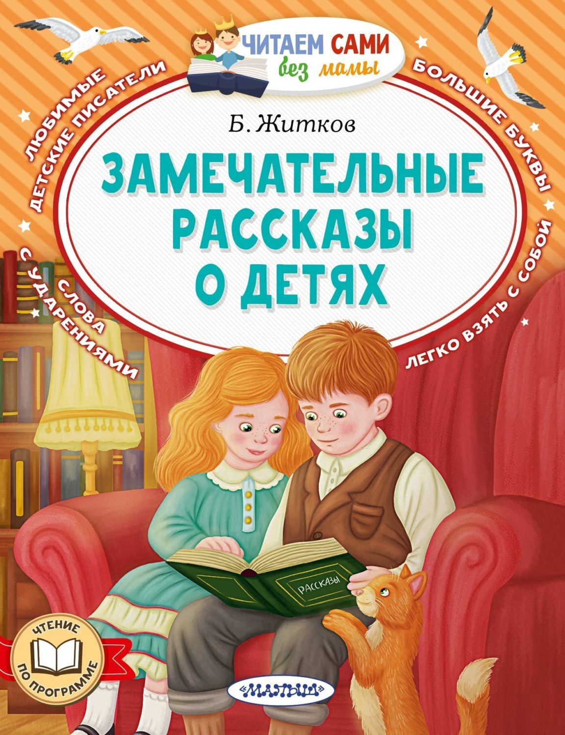 Обложка книги «Замечательные рассказы о детях»