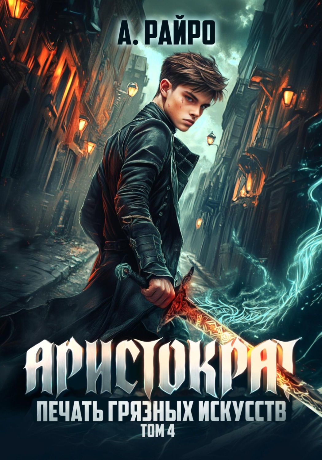 Обложка книги «Аристократ. Том 4. Печать грязных искусств»