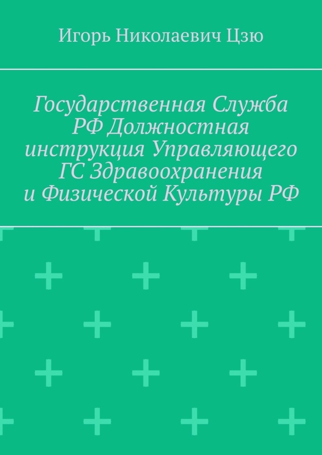 Обложка книги «Государственная служба РФ. Должностная инструкция управляющего ГС здравоохранения и физической культуры РФ»