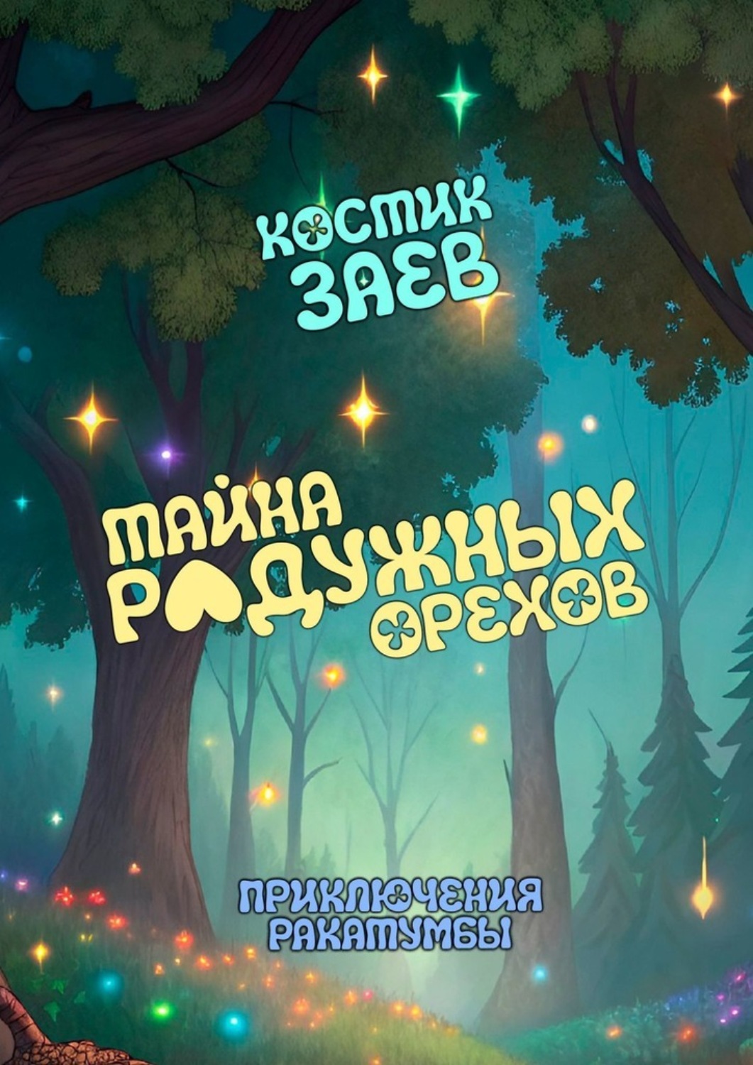Обложка книги «Тайна радужных орехов. Приключения Ракатумбы»