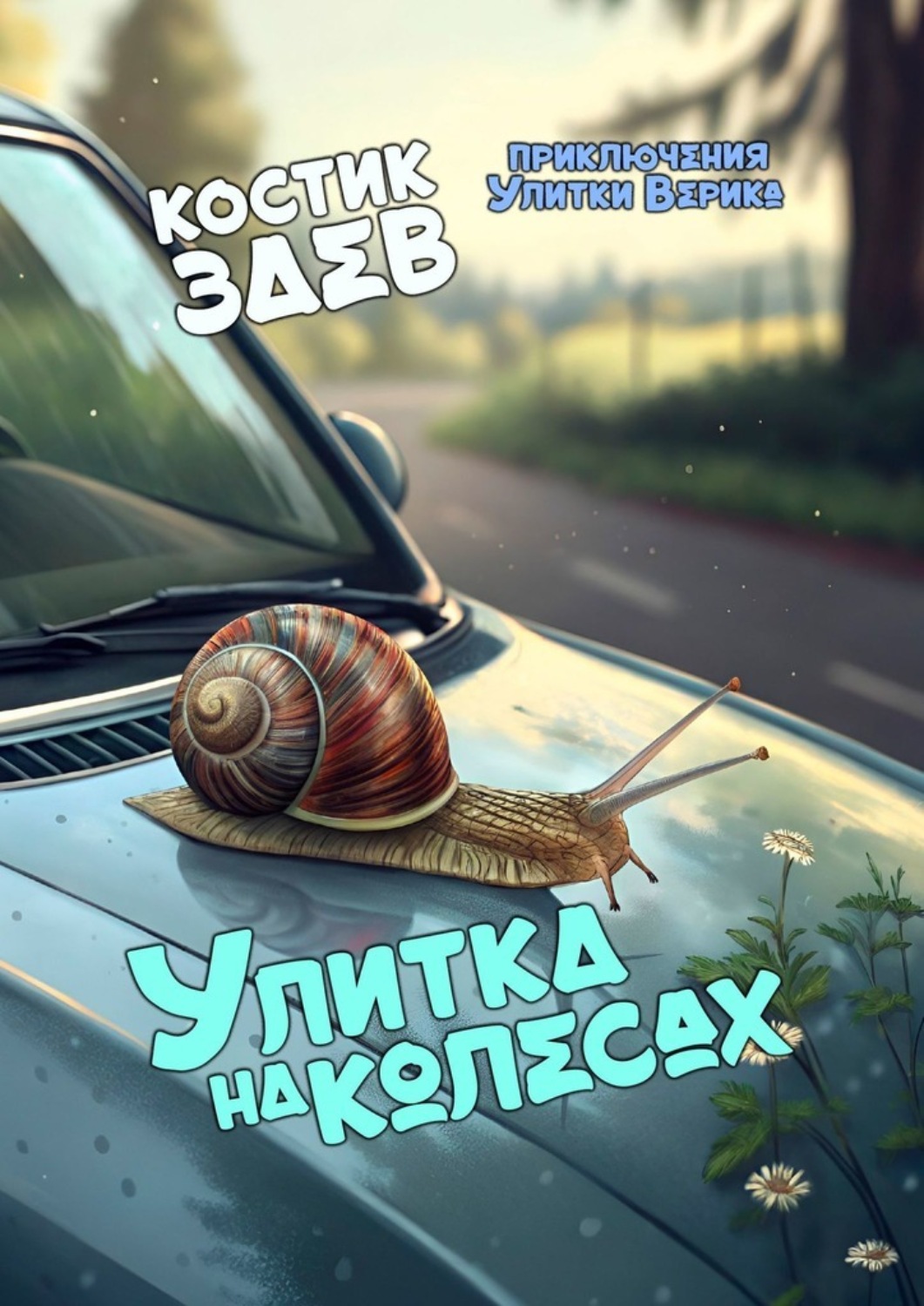 Обложка книги «Улитка на колесах. Приключения улитки Верика»