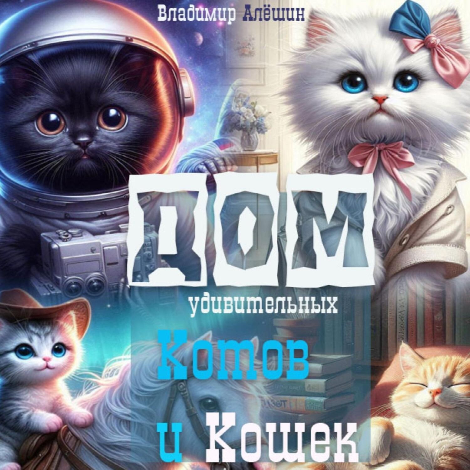 Обложка книги «Дом удивительных Котов и Кошек»