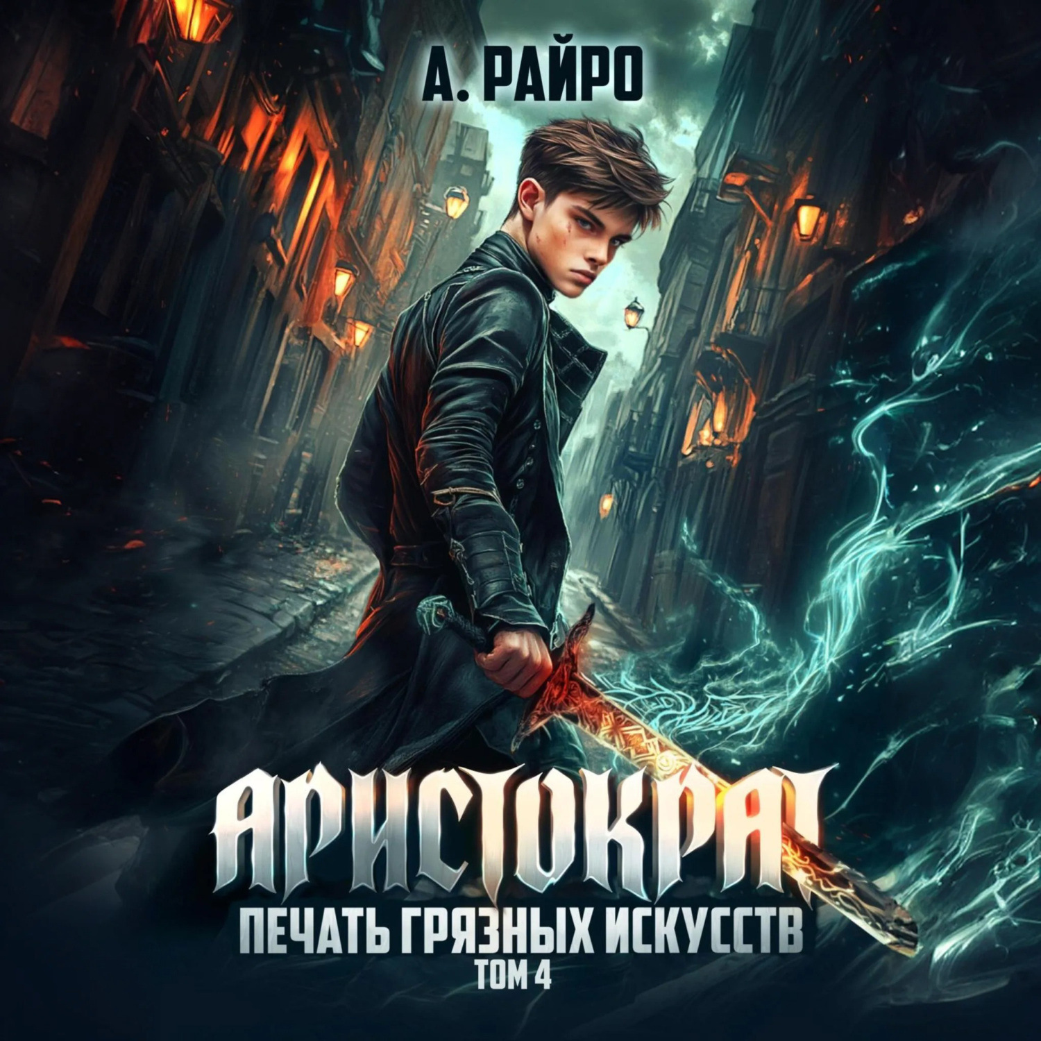 Обложка книги «Аристократ. Том 4. Печать грязных искусств»