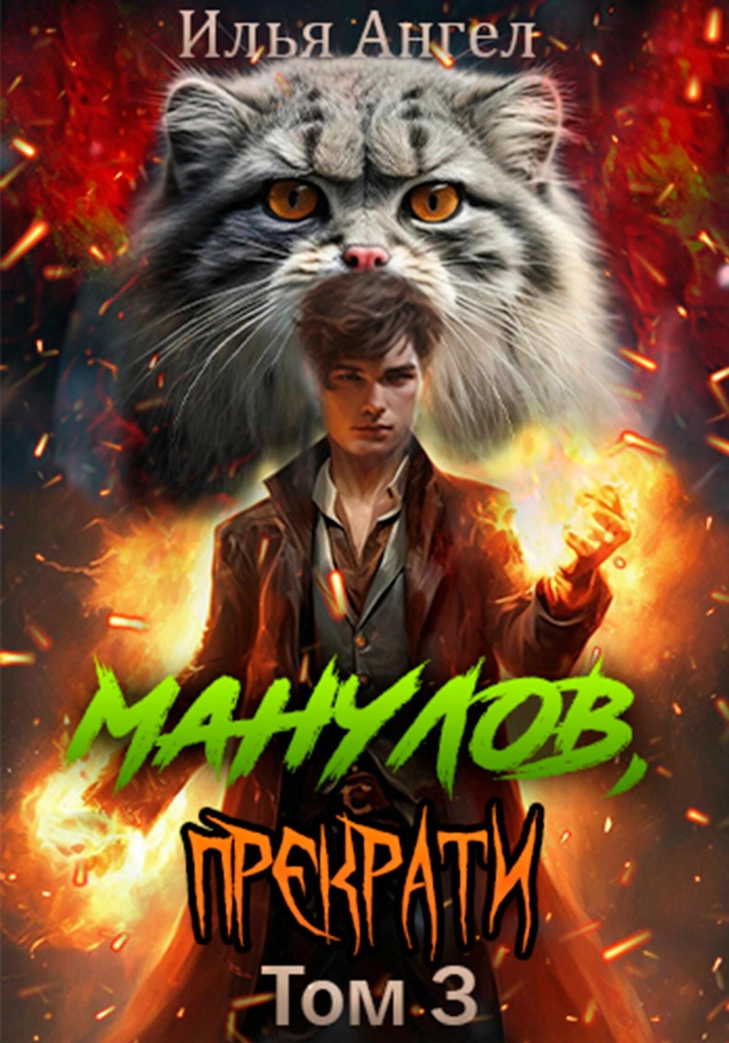 Обложка книги «Манулов, прекрати! Том 3»