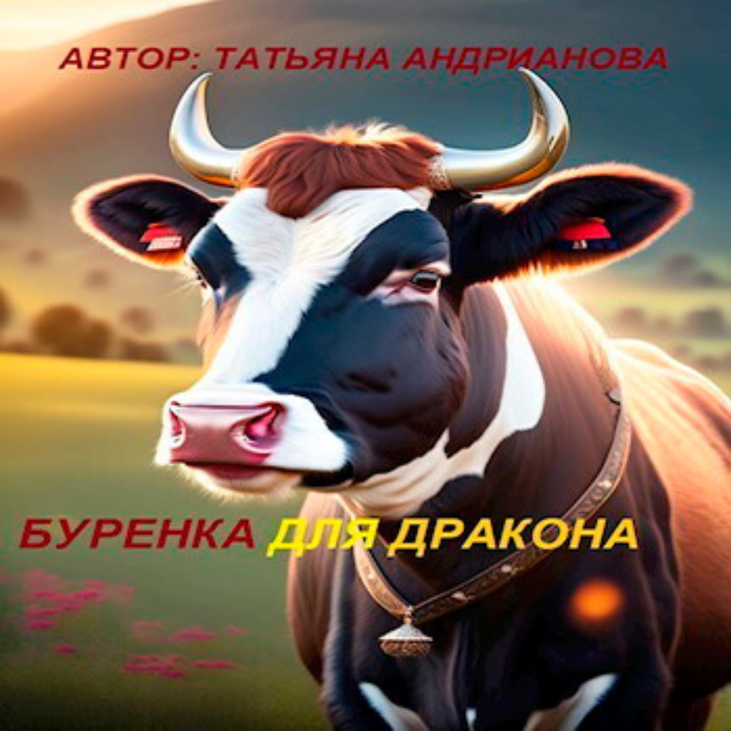 Обложка книги «Буренка для дракона»