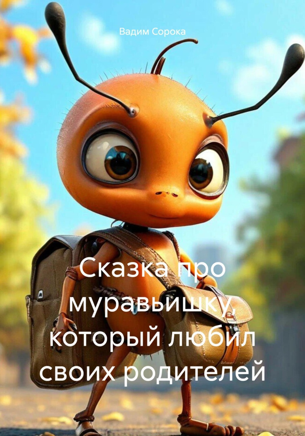 Обложка книги «Сказка про муравьишку, который любил своих родителей»