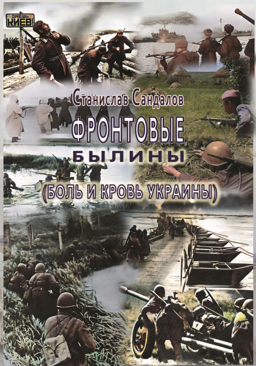 Обложка книги «Фронтовые былины. Боль и кровь Украины»