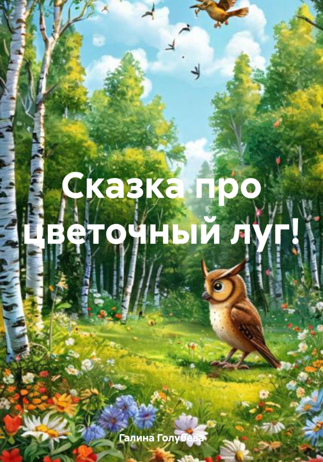 Обложка книги «Сказка про цветочный луг!»