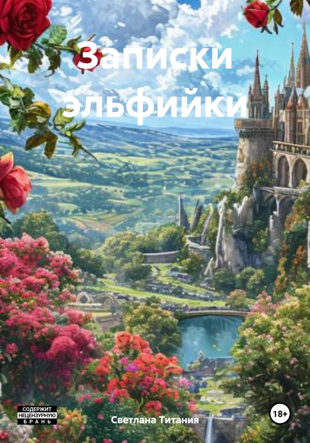 Обложка книги «Записки эльфийки»