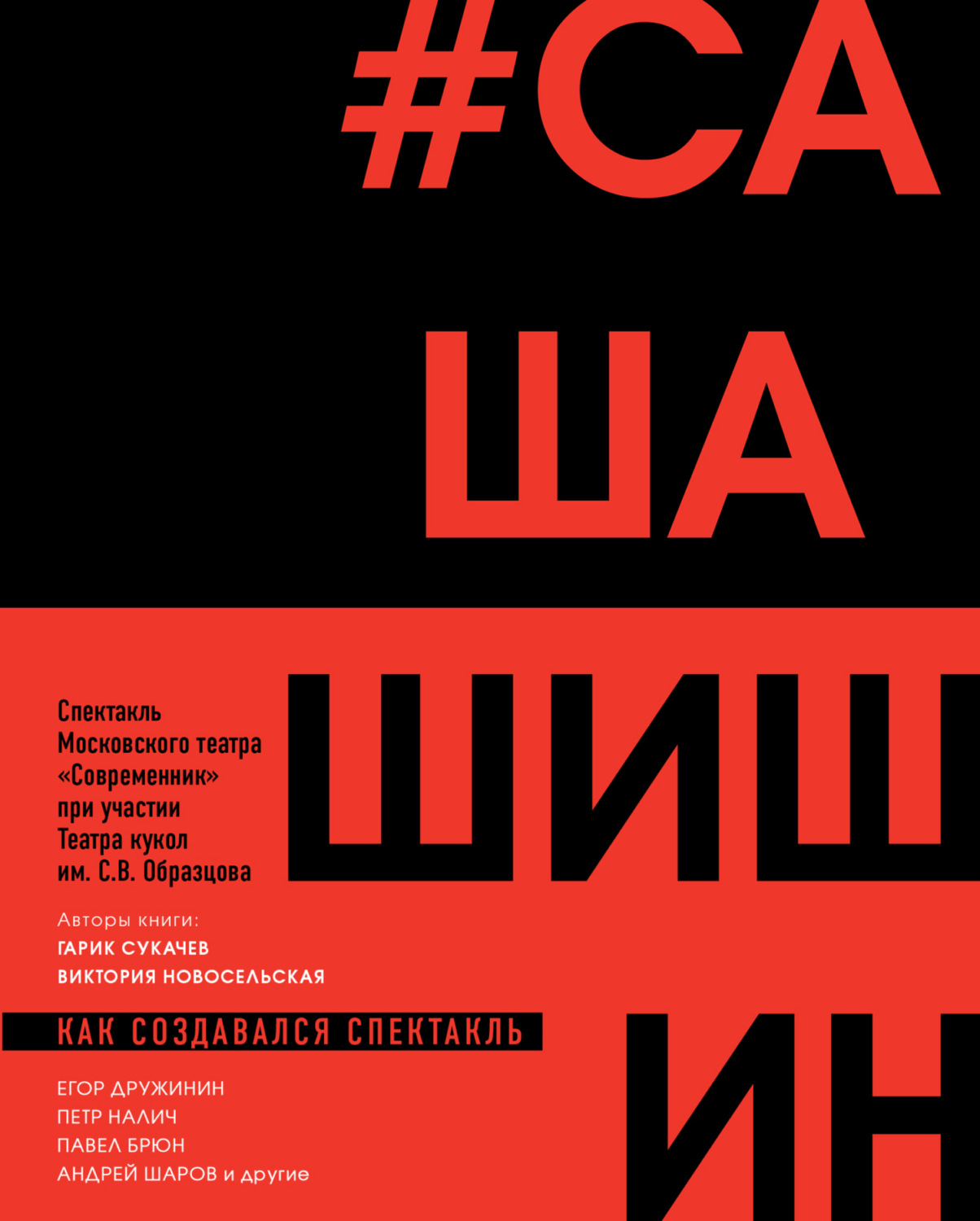 Обложка книги «Как создавался спектакль САШАШИШИН»