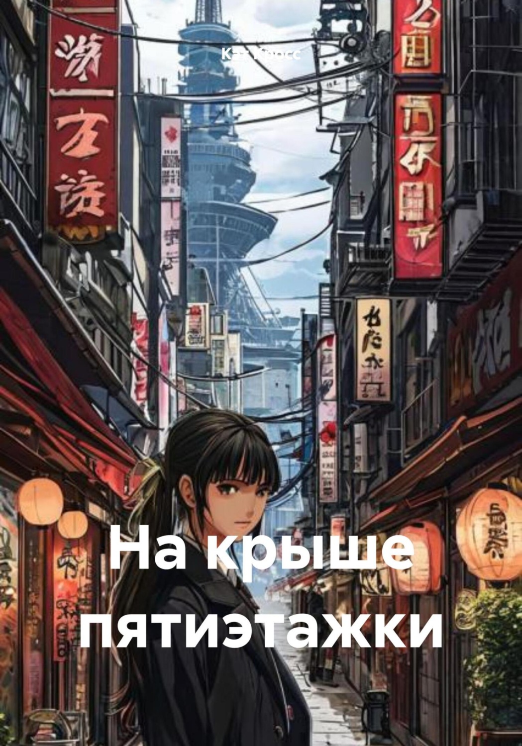 Обложка книги «На крыше пятиэтажки»