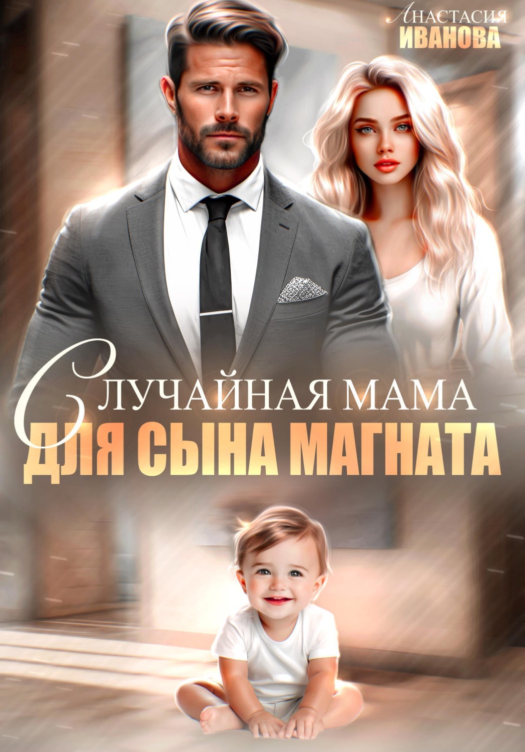 Обложка книги «Случайная мама для сына магната»