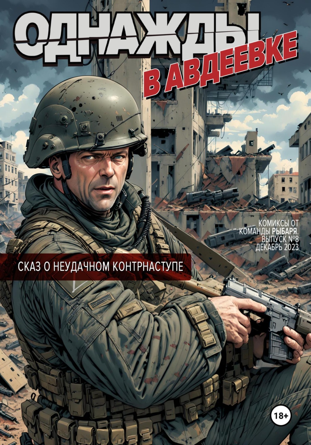 Обложка книги «Однажды в Авдеевке»
