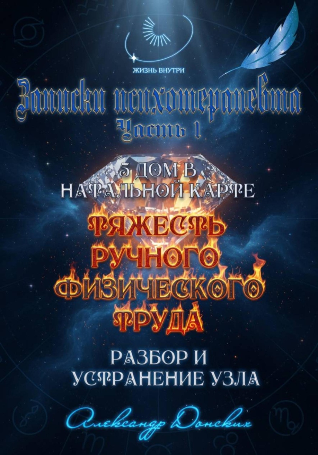 Обложка книги «"Тяжесть ручного труда" - родовой кармический узел. Разбор и устранение»