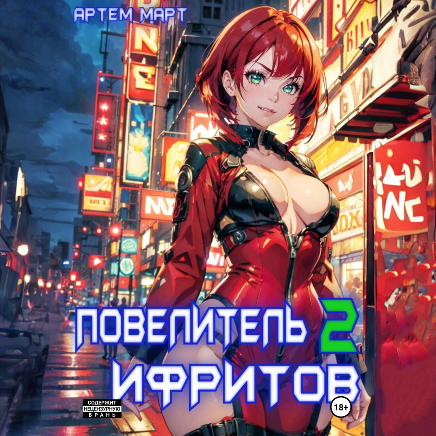 Обложка книги «Повелитель Ифритов 2»