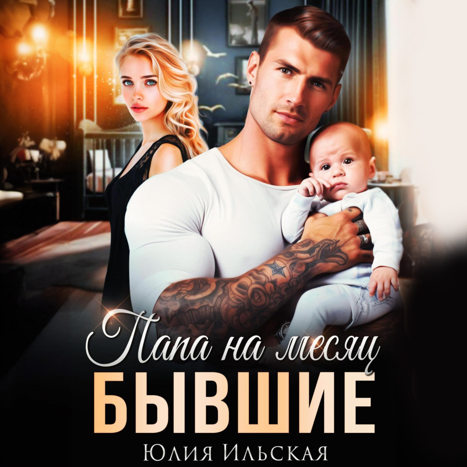 Обложка книги «Бывшие. Папа на месяц»