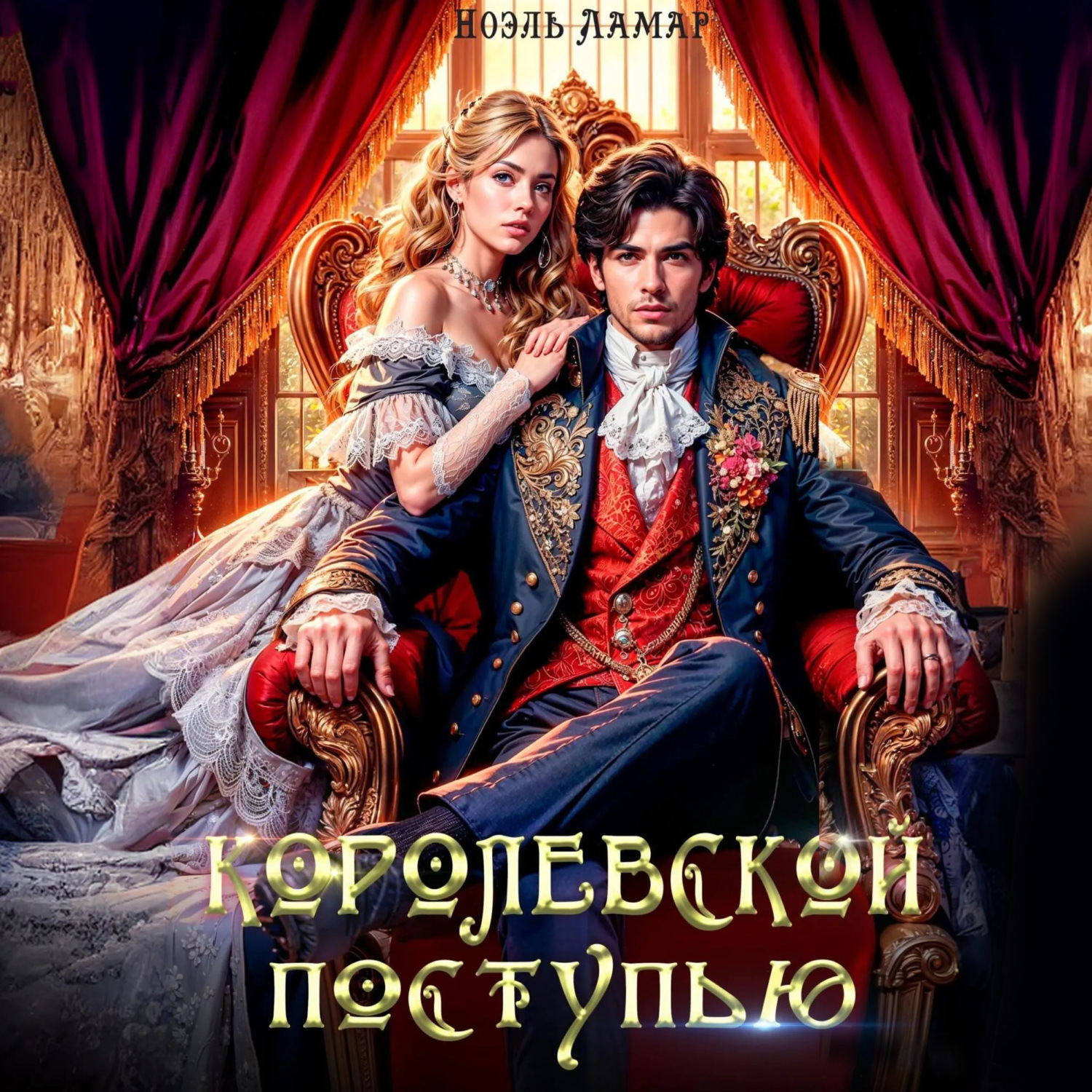 Обложка книги «Королевской поступью»