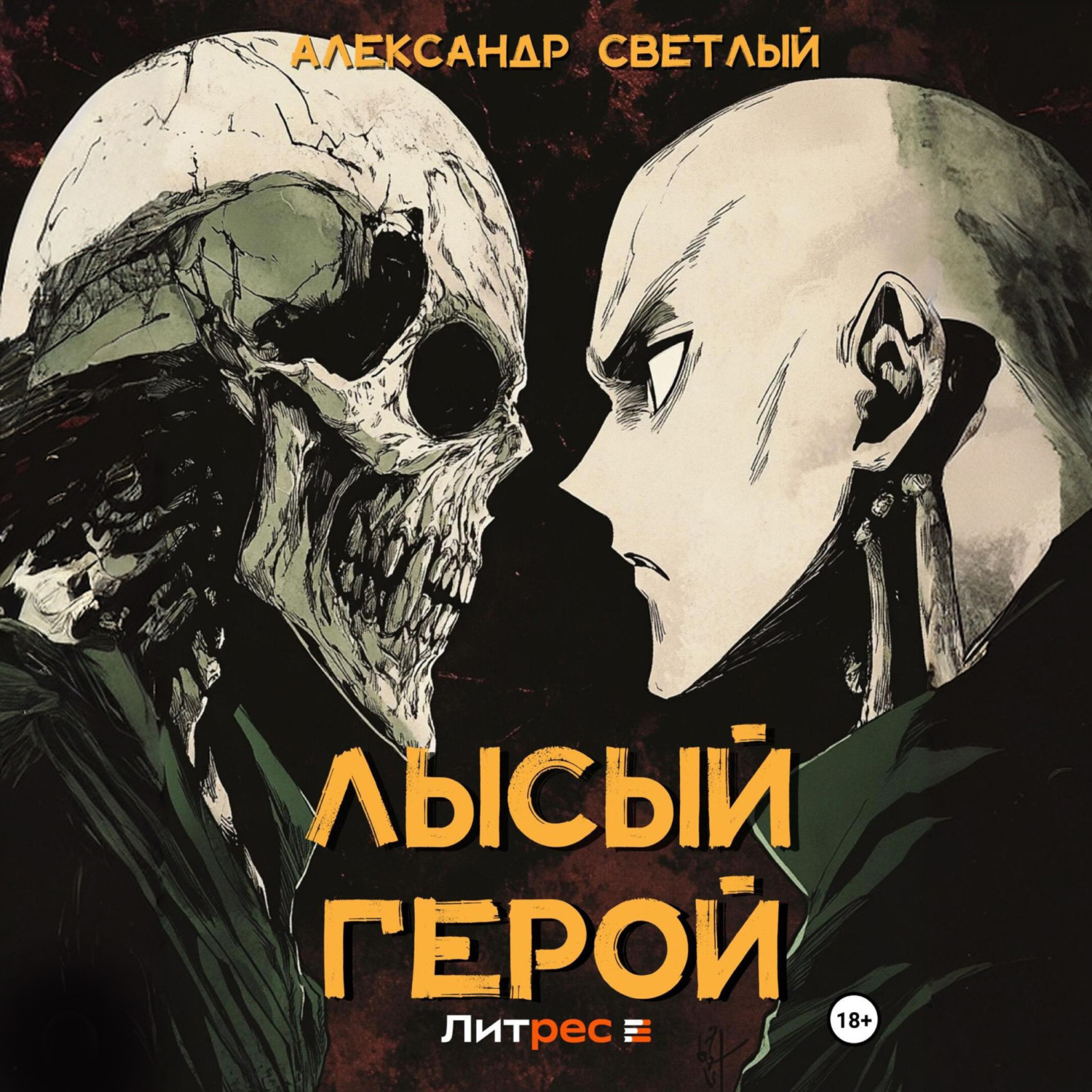 Обложка книги «Лысый герой»