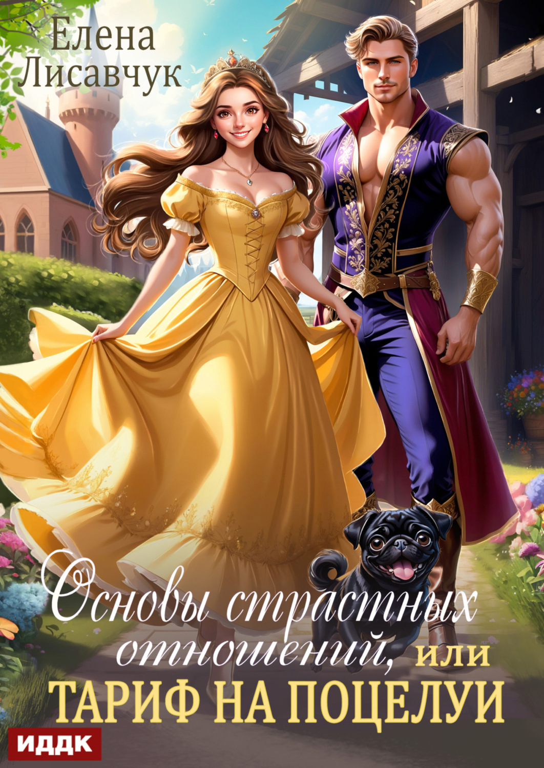 Обложка книги «Основы страстных отношений, или Тариф на поцелуи»