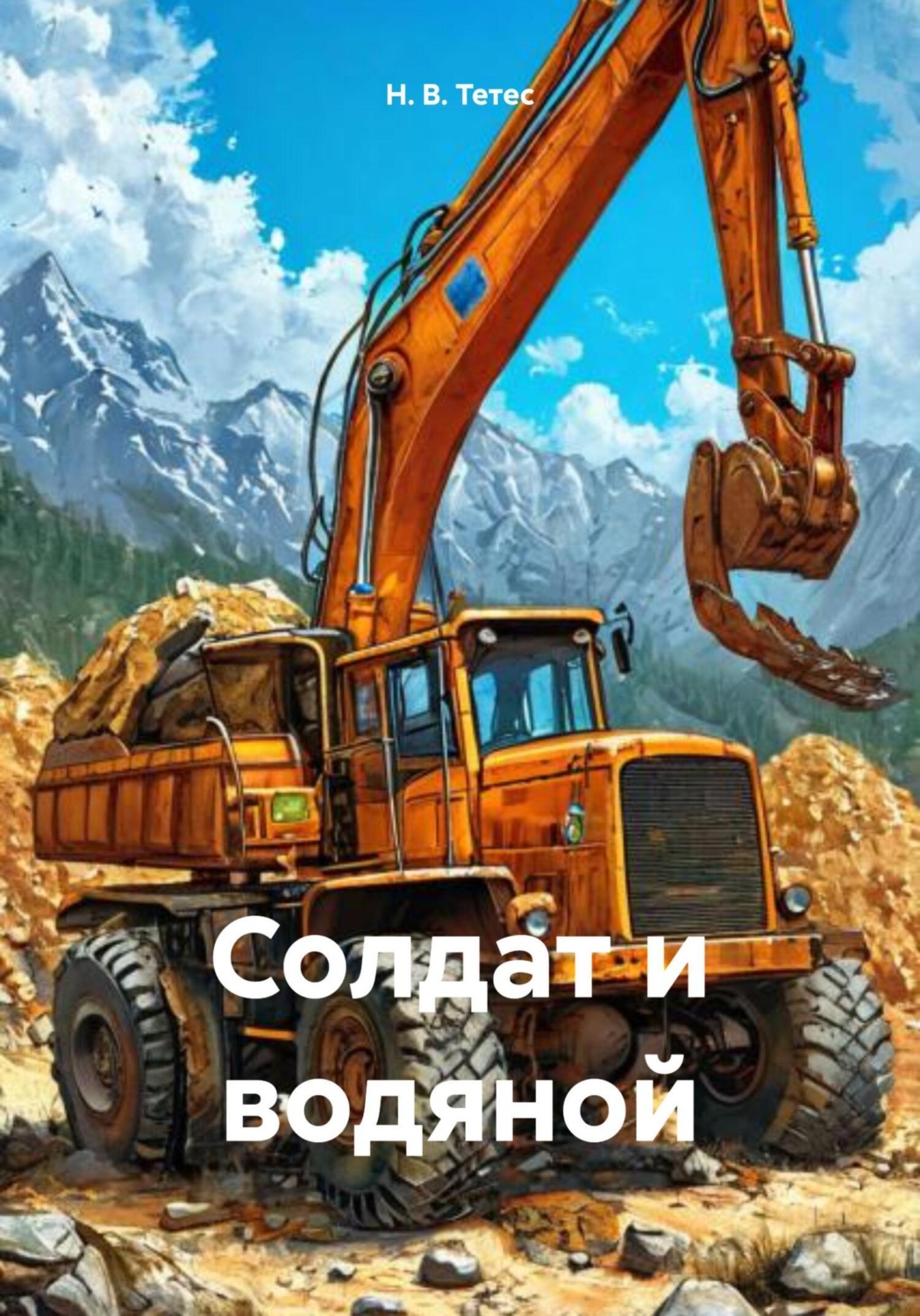 Обложка книги «Солдат и водяной»