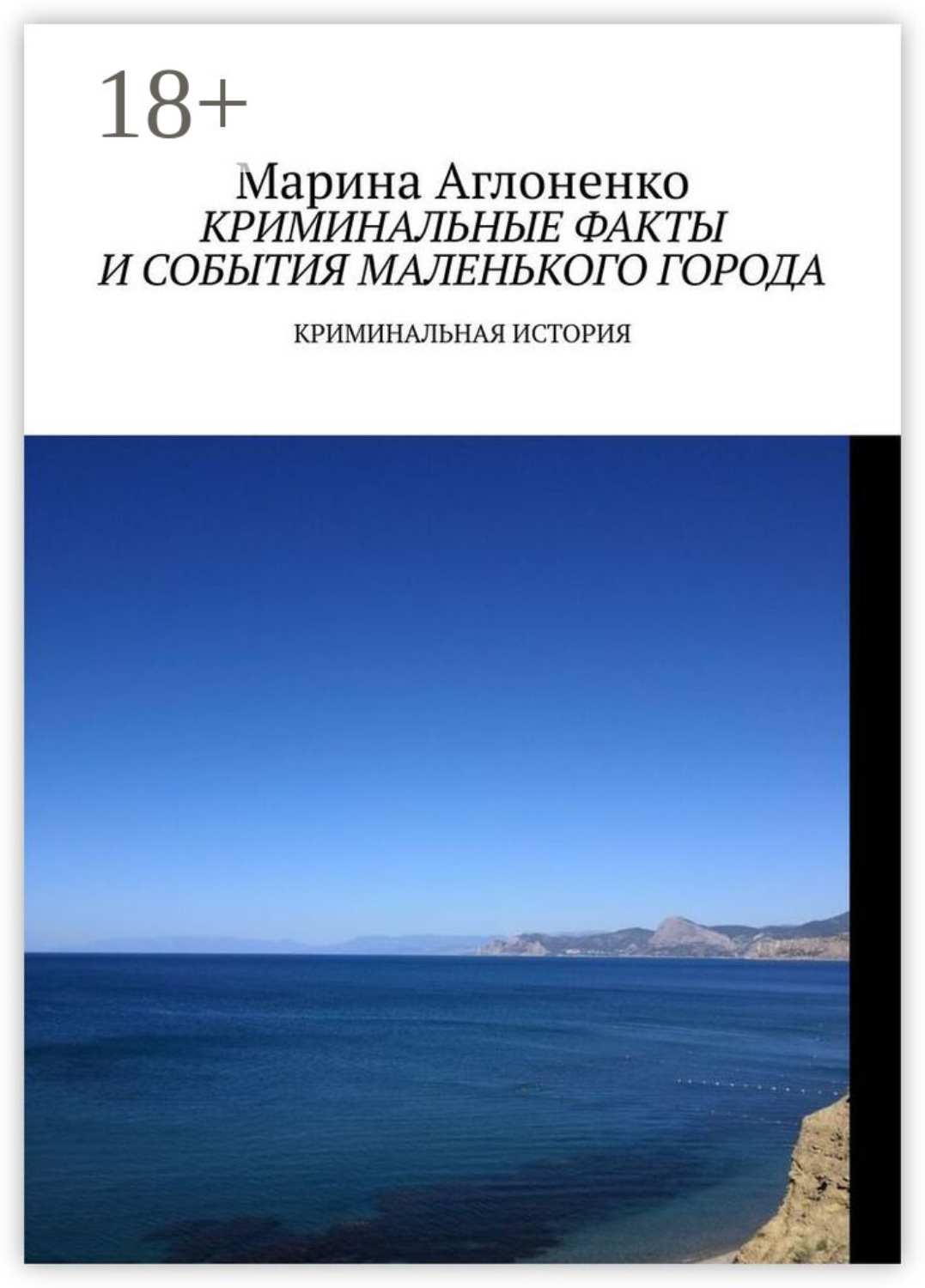 Обложка книги «Криминальные факты и события маленького города. Криминальная история»