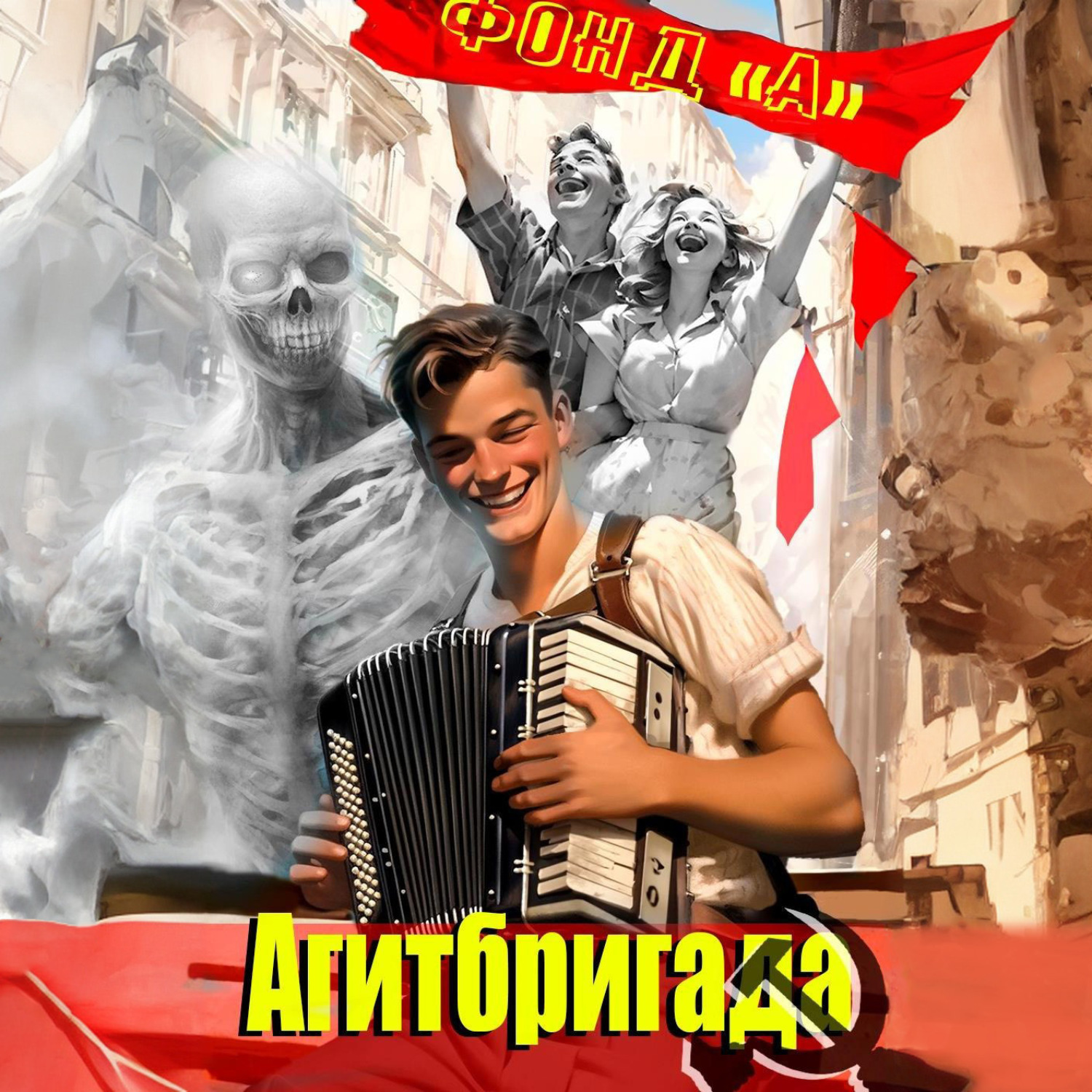 Обложка книги «Агитбригада»