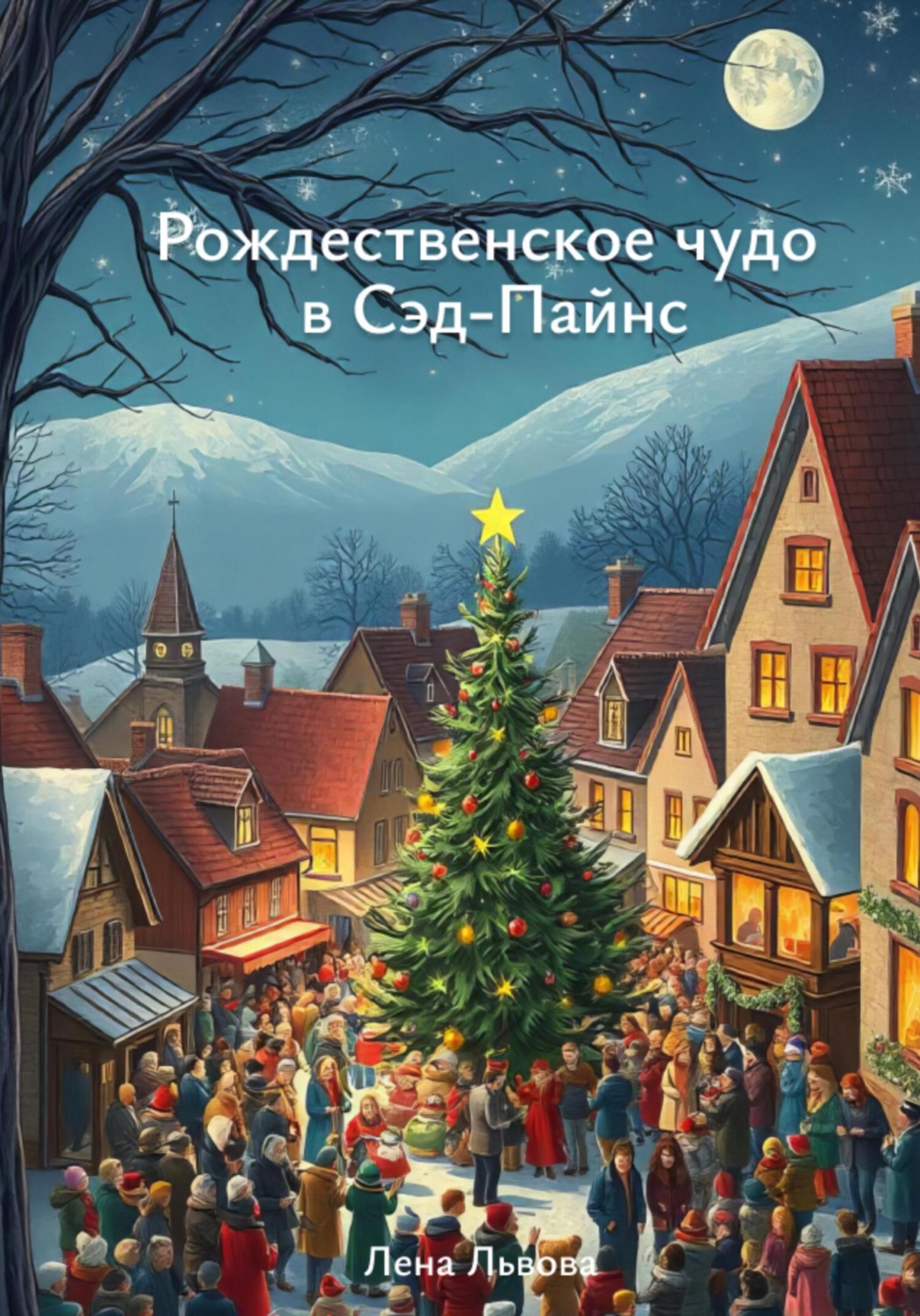 Обложка книги «Рождественское чудо в Сэд-Пайнс»