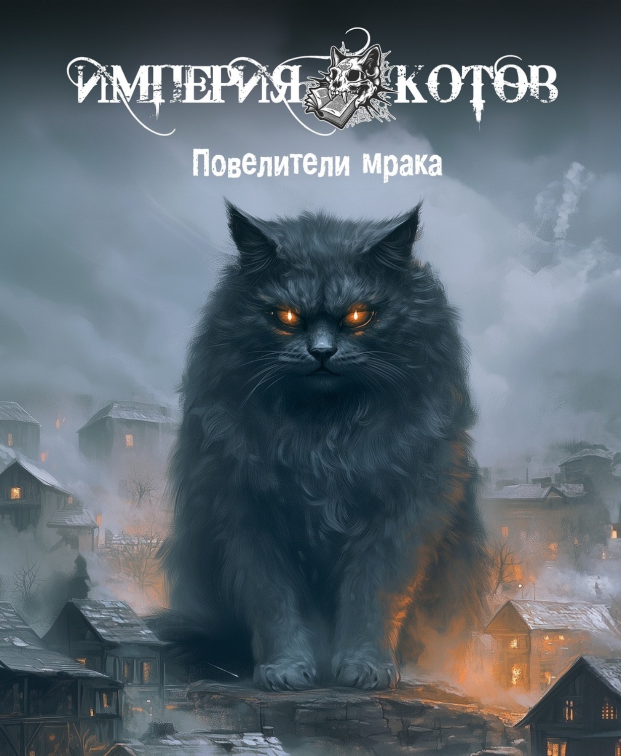 Обложка книги «Империя котов. Повелители мрака»