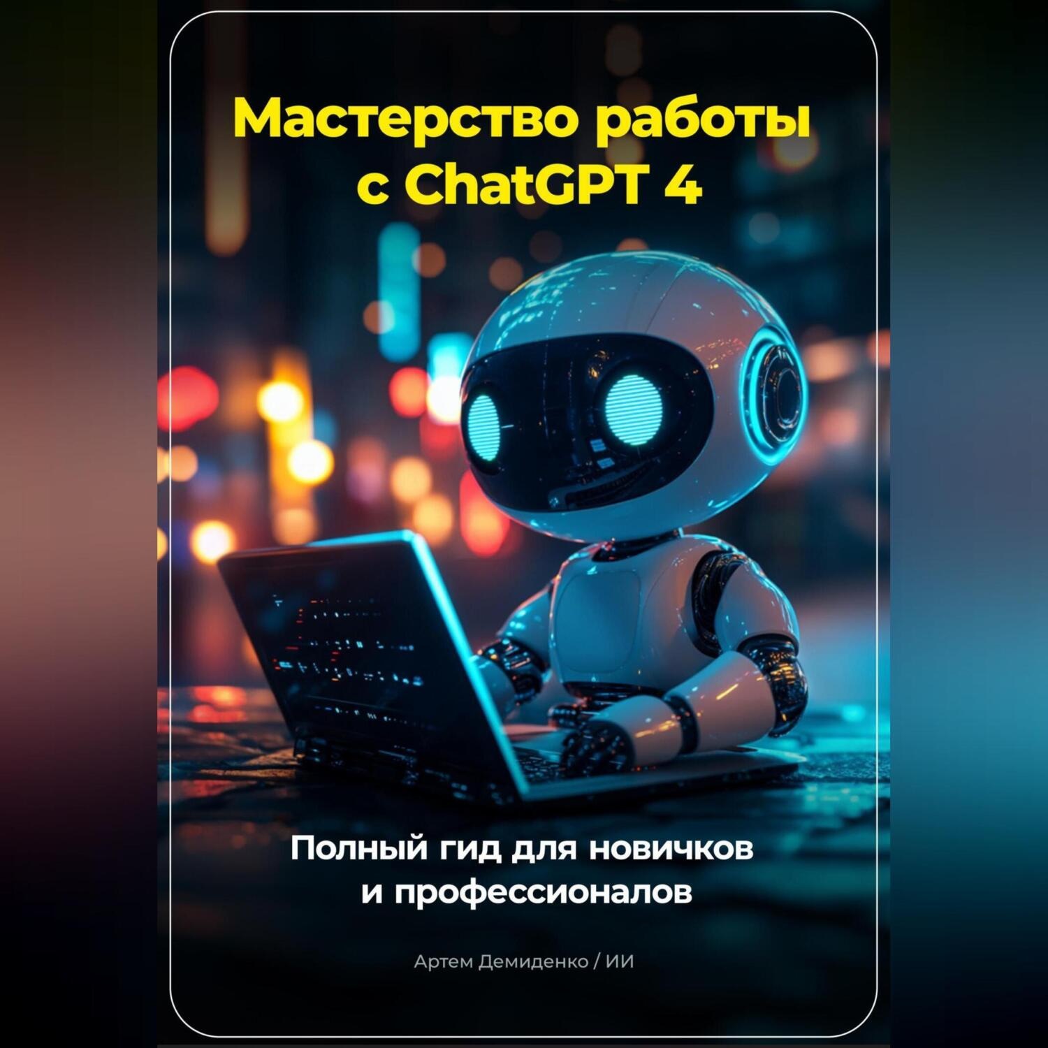 Обложка книги «Мастерство работы с ChatGPT 4: Полный гид для новичков и профессионалов»