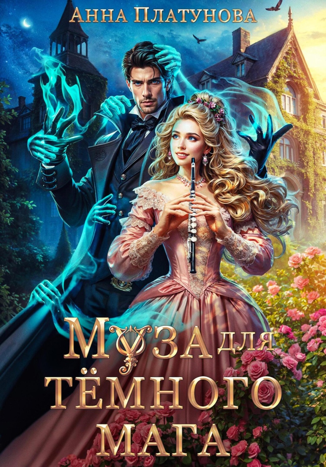 Обложка книги «Муза для темного мага»