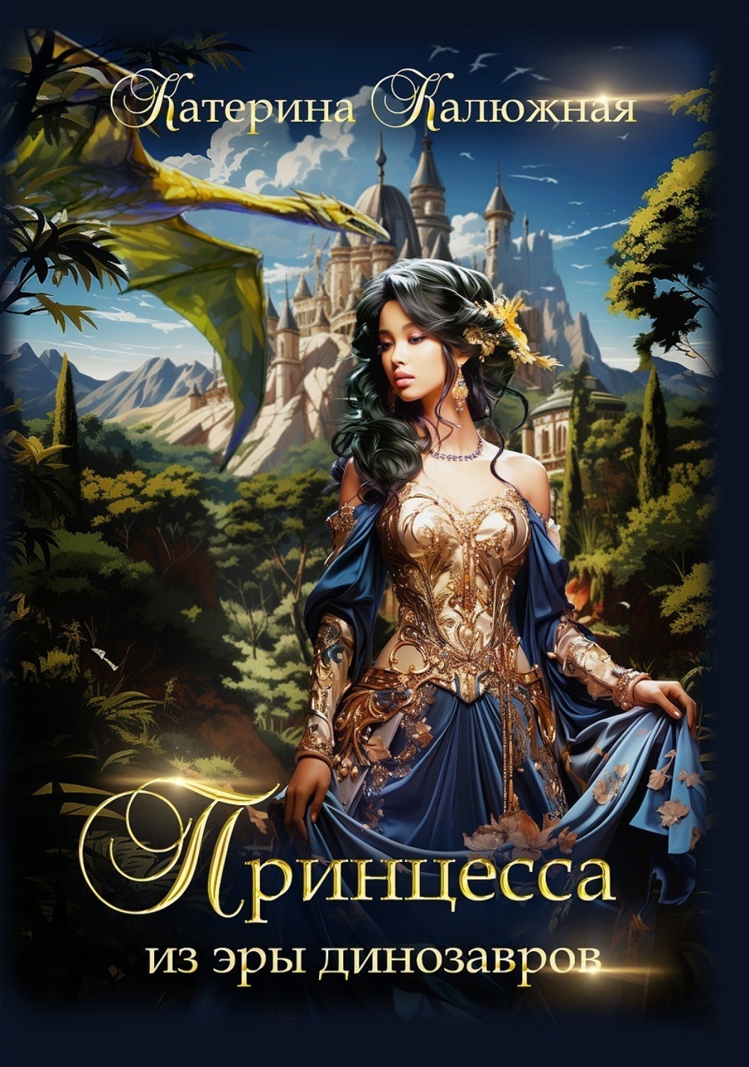 Обложка книги «Принцесса из эры динозавров»