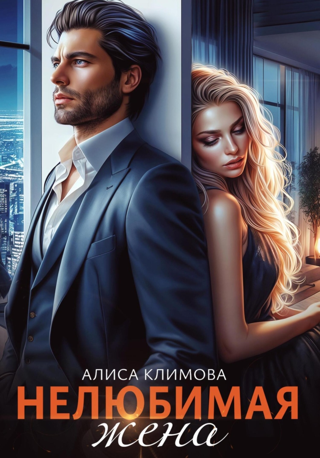 Обложка книги «Нелюбимая жена»