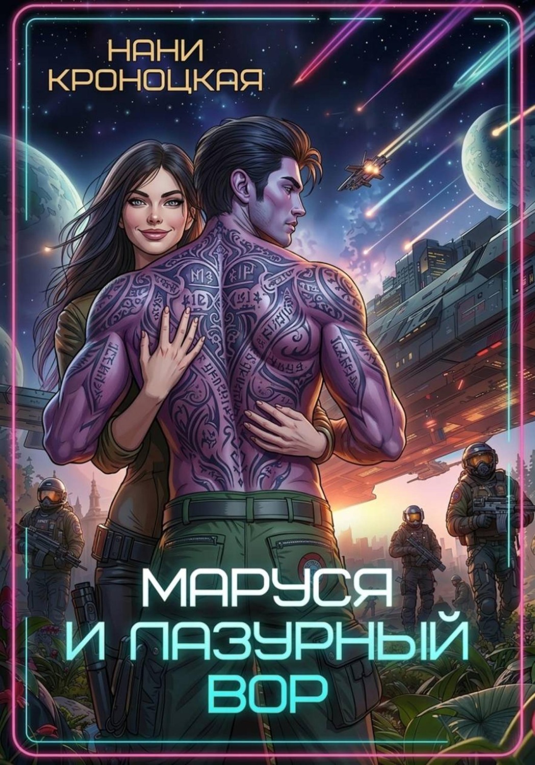 Обложка книги «Маруся и Лазурный вор»