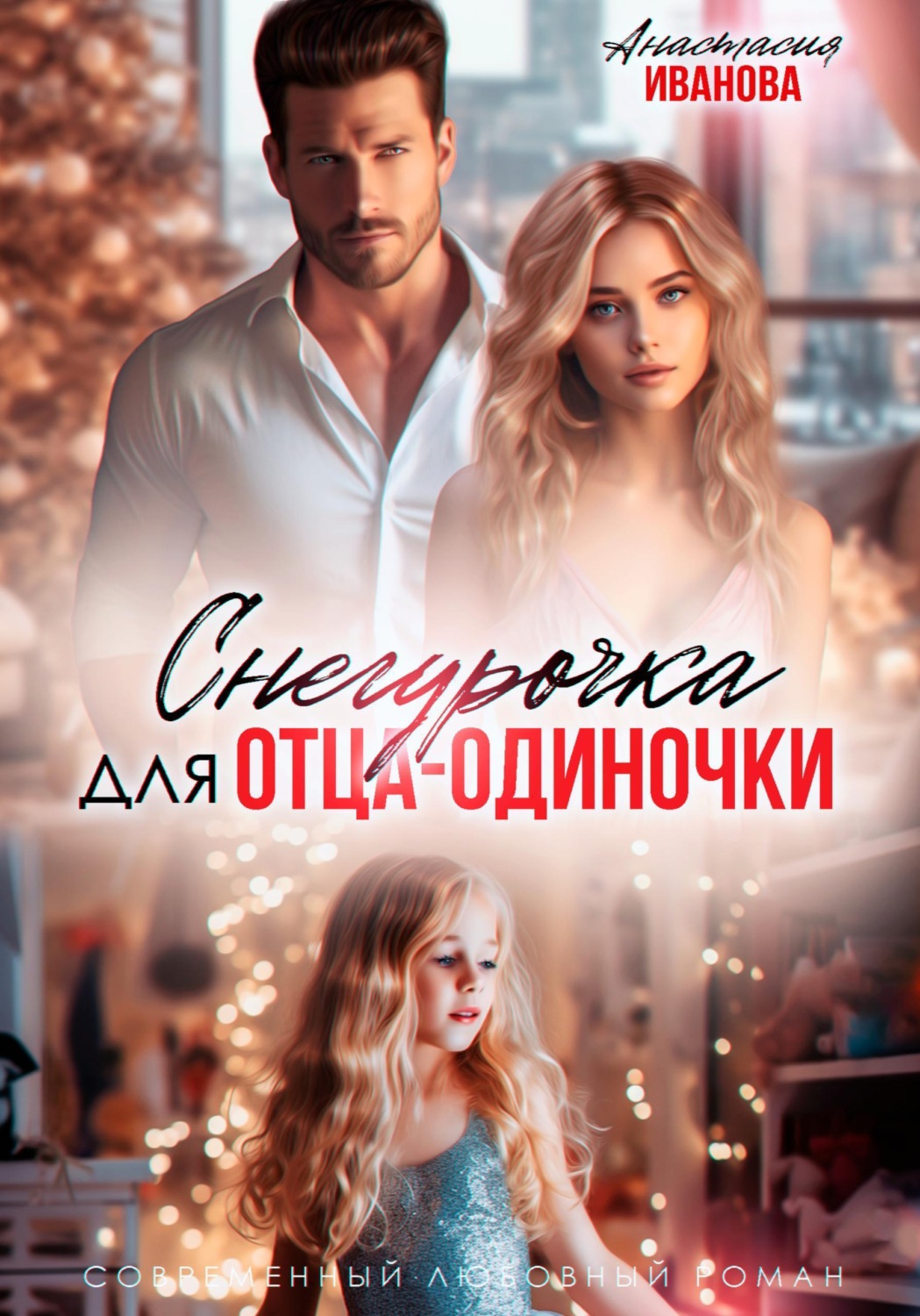 Обложка книги «Снегурочка для отца-одиночки»